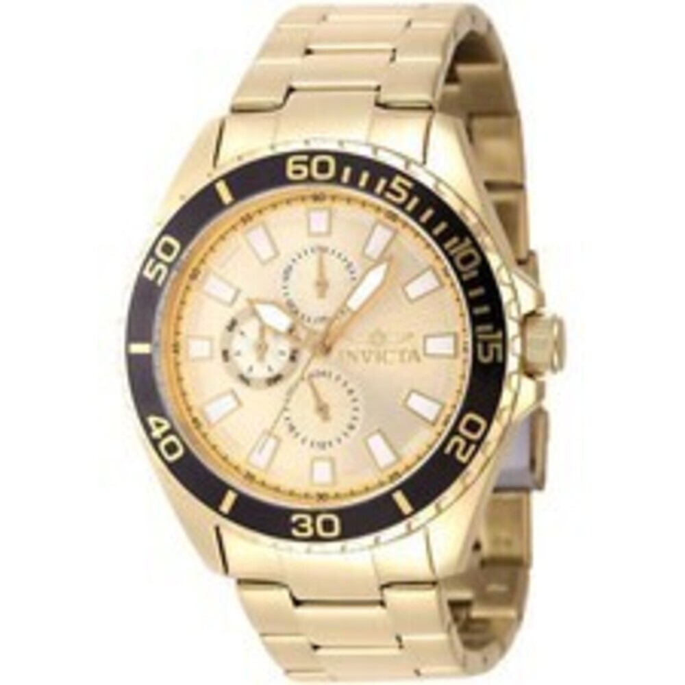 NWT Invicta 47577  Pro Diver | Chronograph | Gold | Men's Watch
